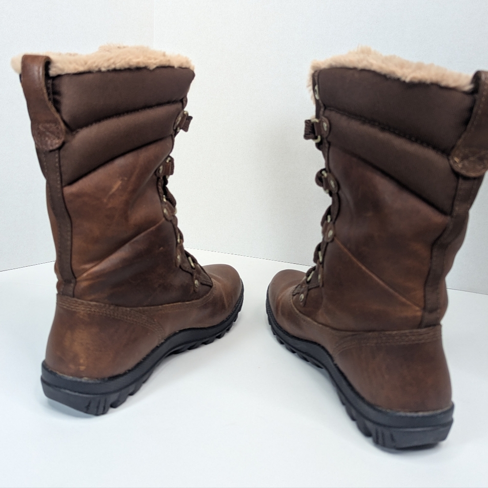 TIMBERLAND Mount Hope Insulated Waterproof Winter Boots Sz 8 - Picture 9 of 15